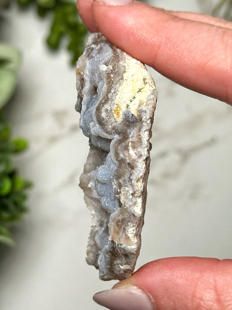 Raw Blue Chalcedony - #11
