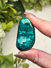 Dioptase Palmstone - #10