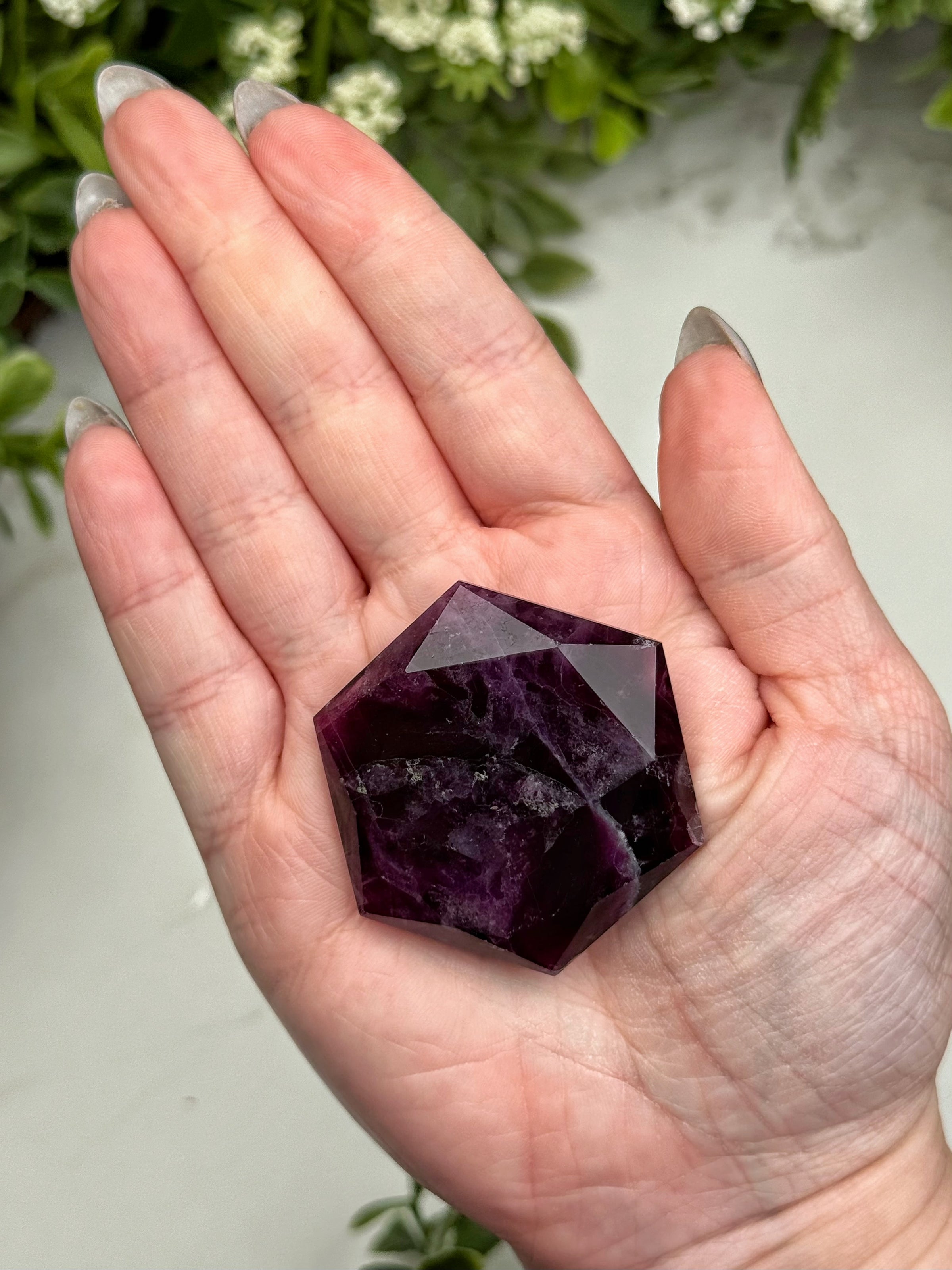 Fluorite Hexagon - #12