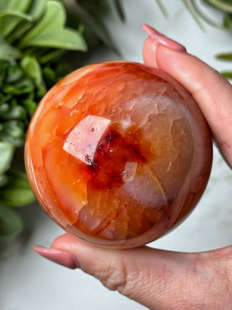Carnelian Sphere - #11