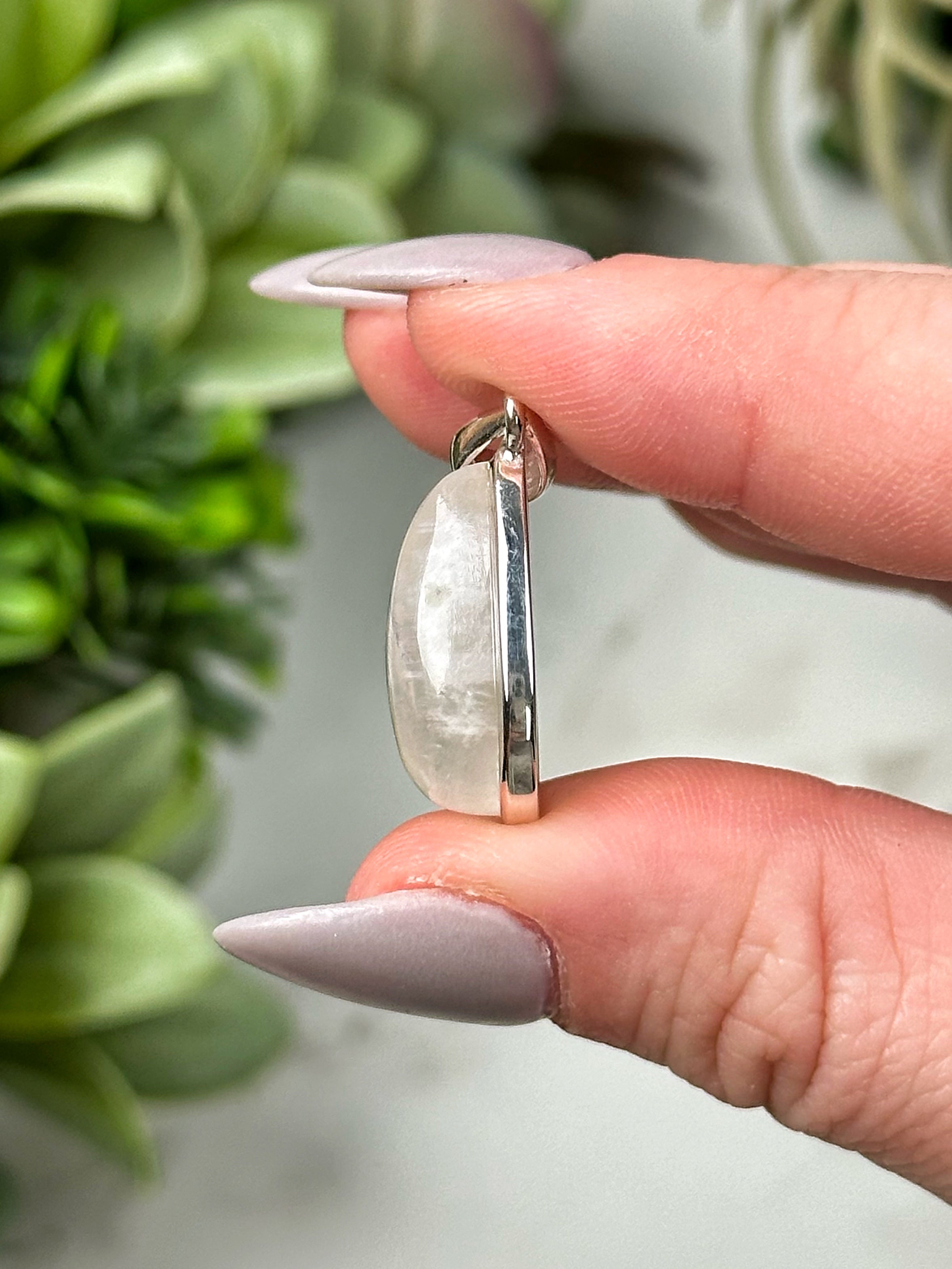 Moonstone Pendants - Crown Chakra - No. 58