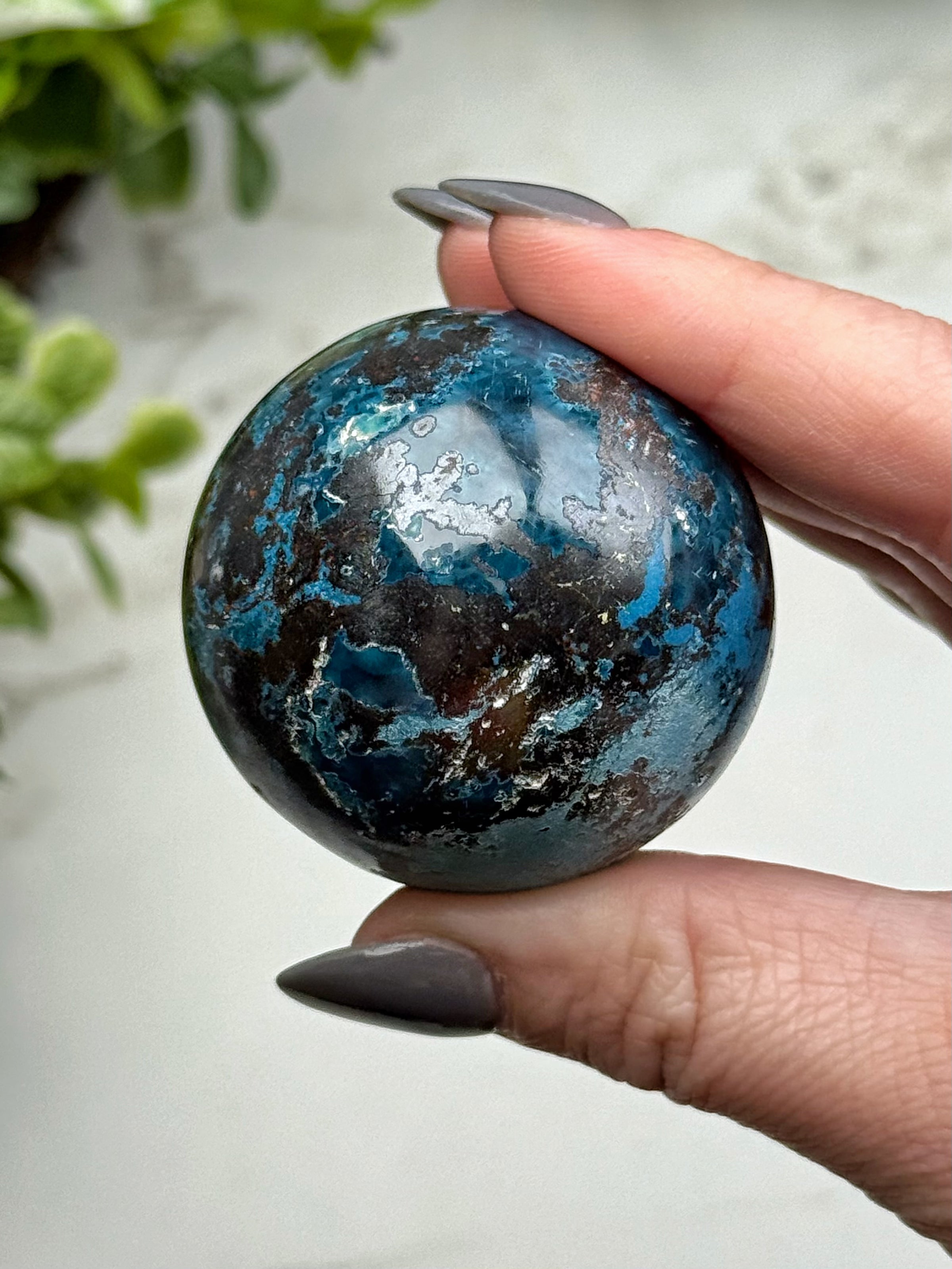 Shattuckite Sphere - #1