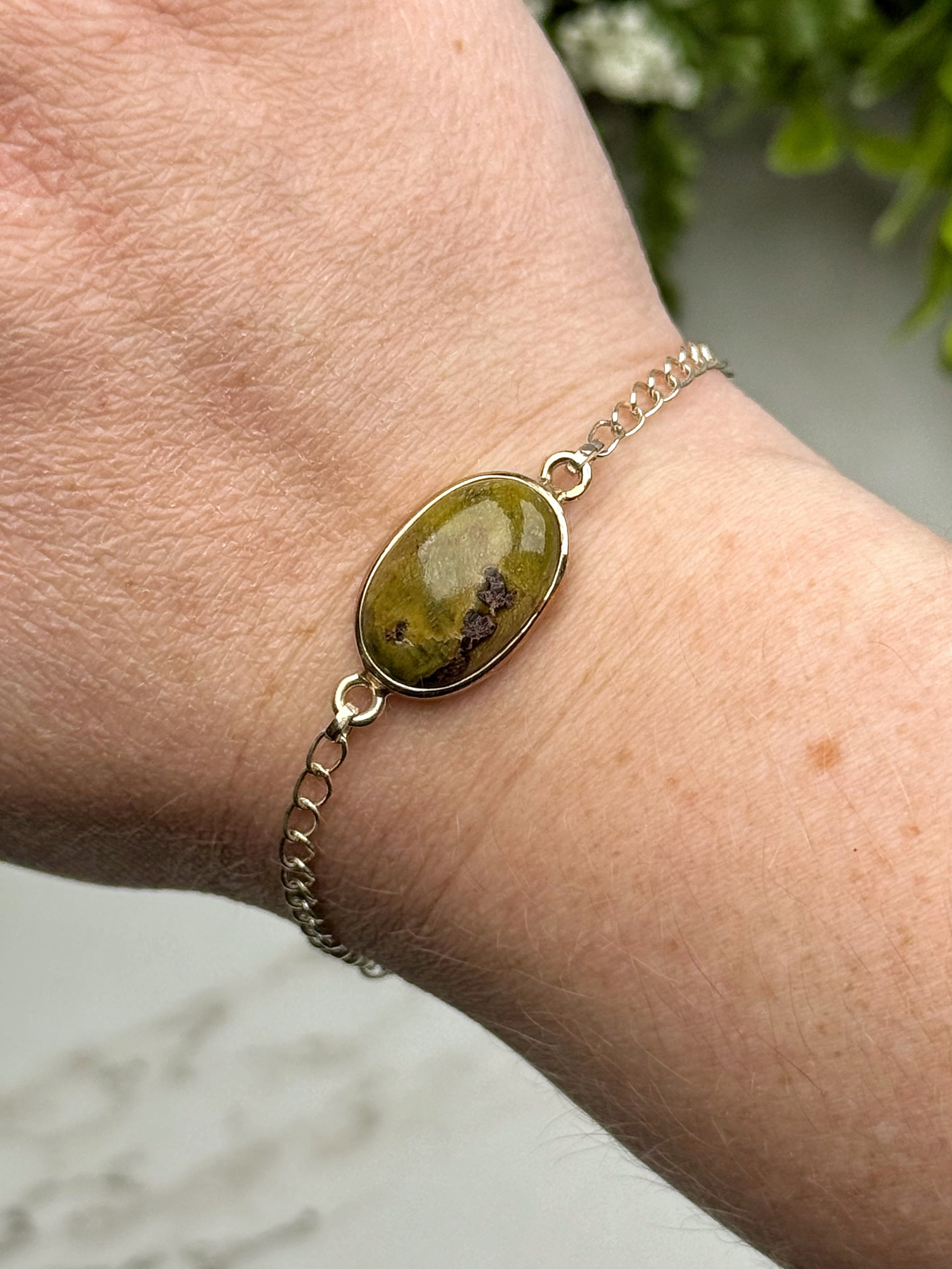 Atlantisite Bracelets - Heart, Third-Eye & Crown Chakras - No. 66