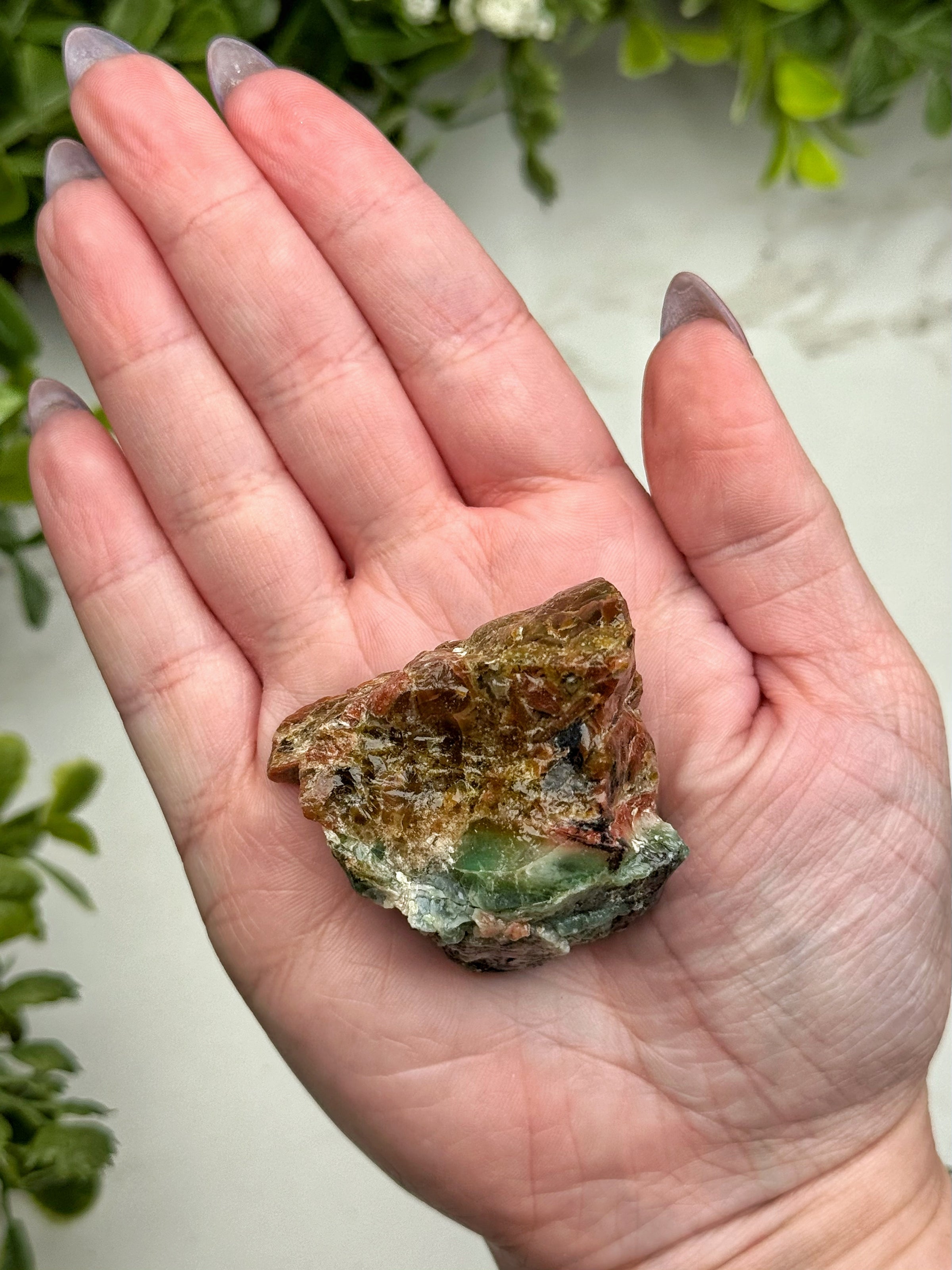Raw Blue Opalized Petrified Wood - #14