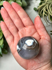 Orca Agate Sphere - #20