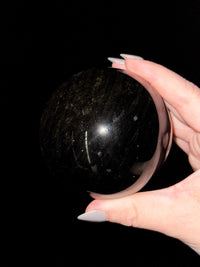 Gold Sheen Obsidian Sphere - #5