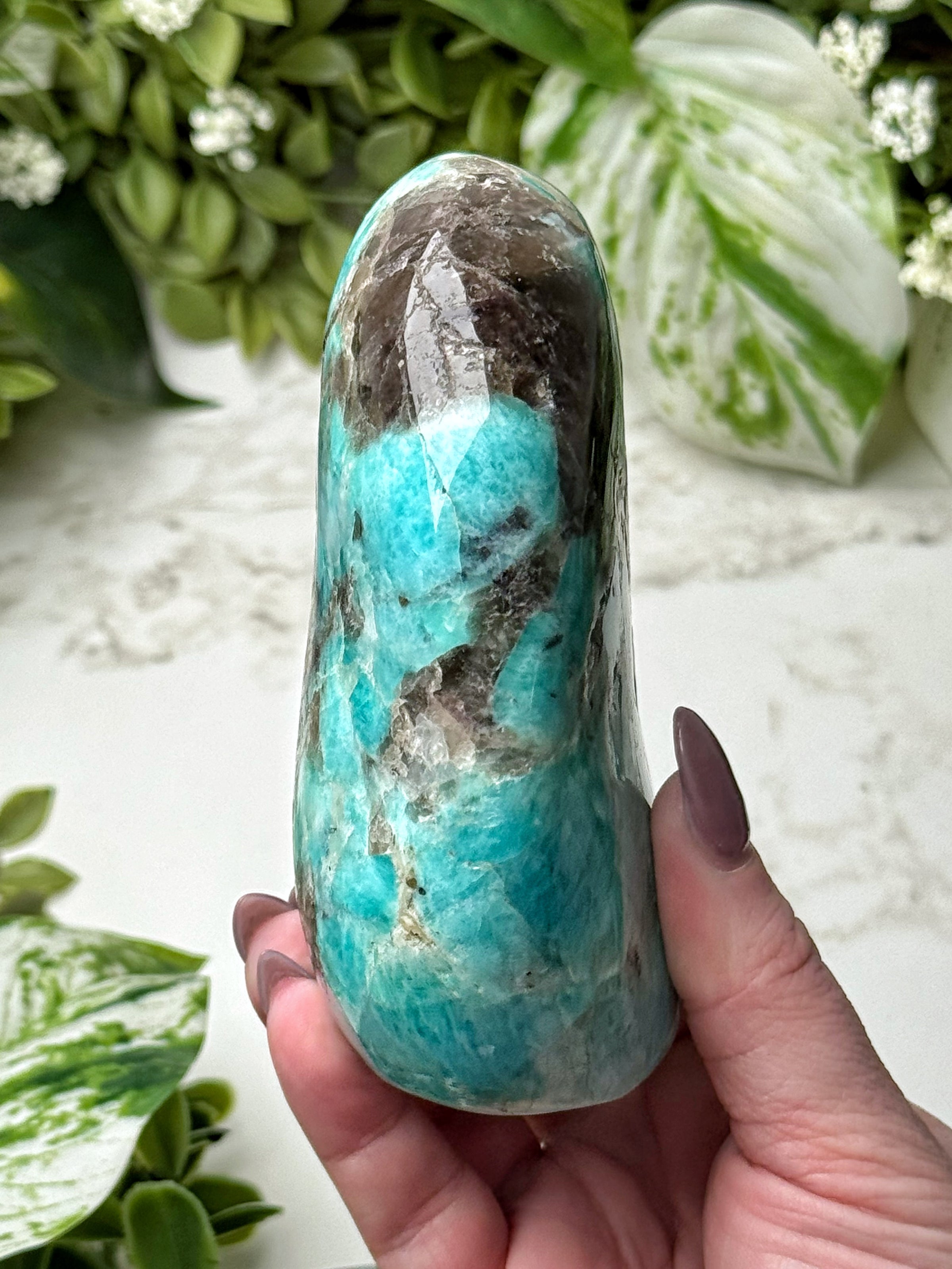 Smoky Amazonite Freeform - #14
