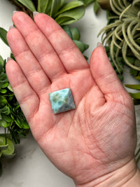 Mini Larimar Pyramid - #10