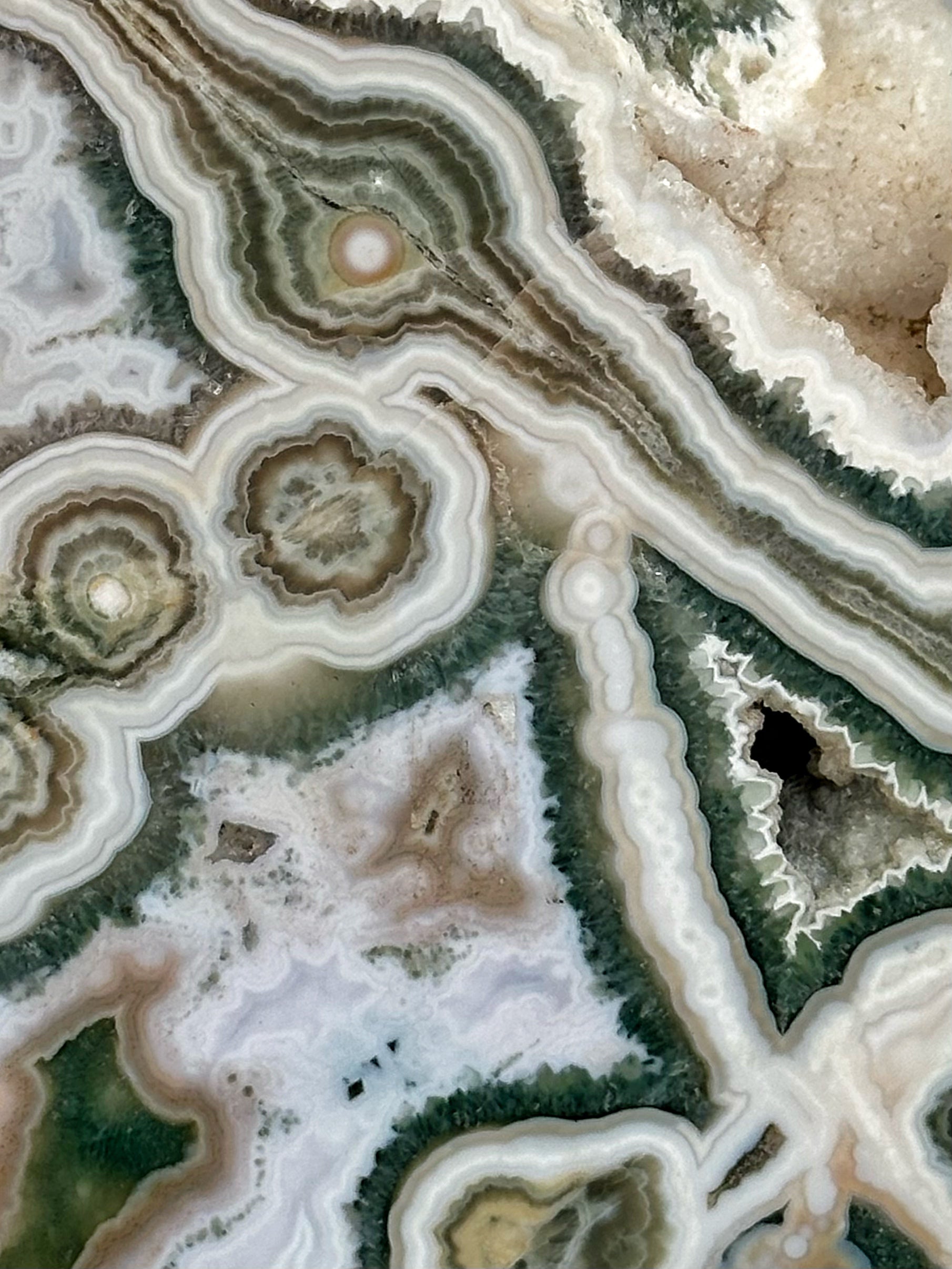 Druzy Ocean Jasper Chunk - #1