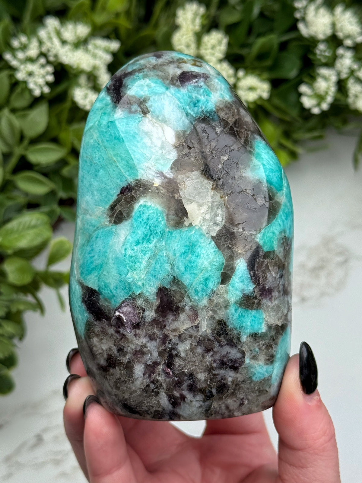 Smoky Amazonite Freeform - #18