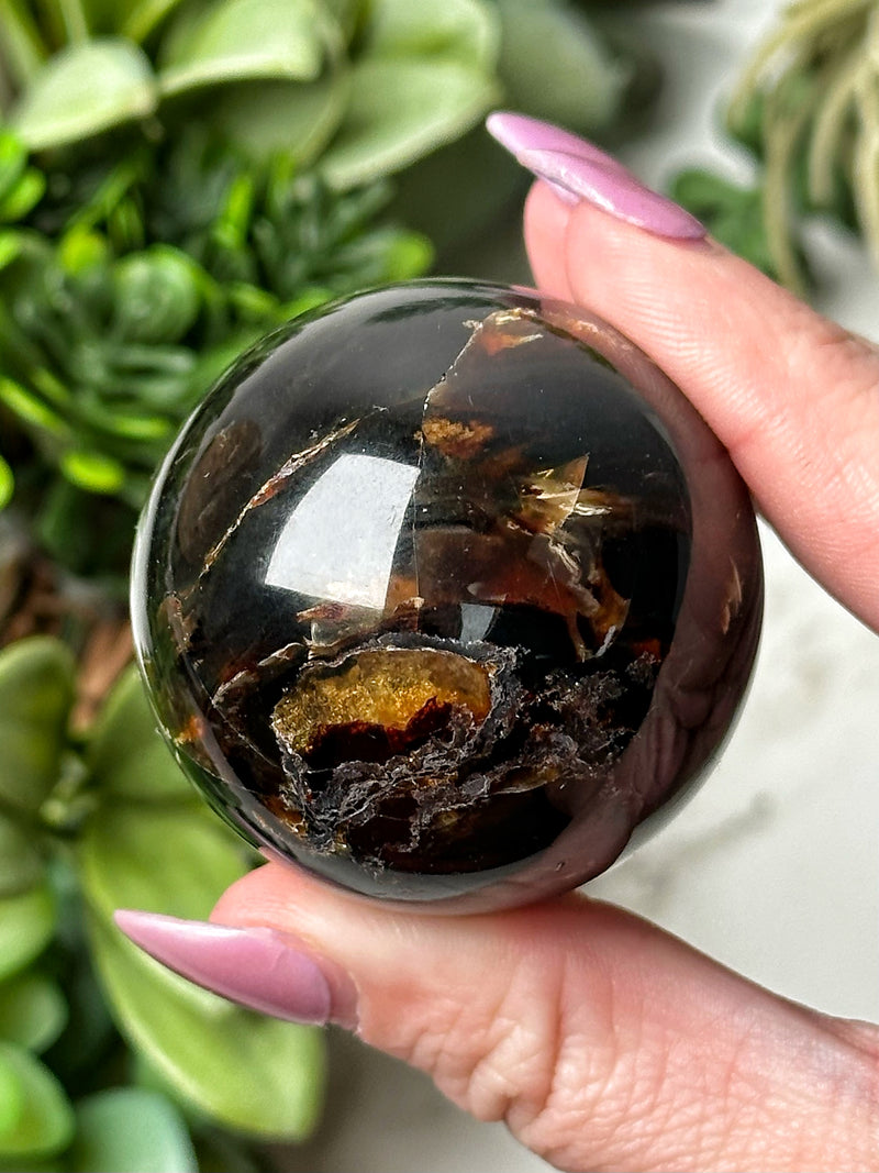 Amber Sphere -#11