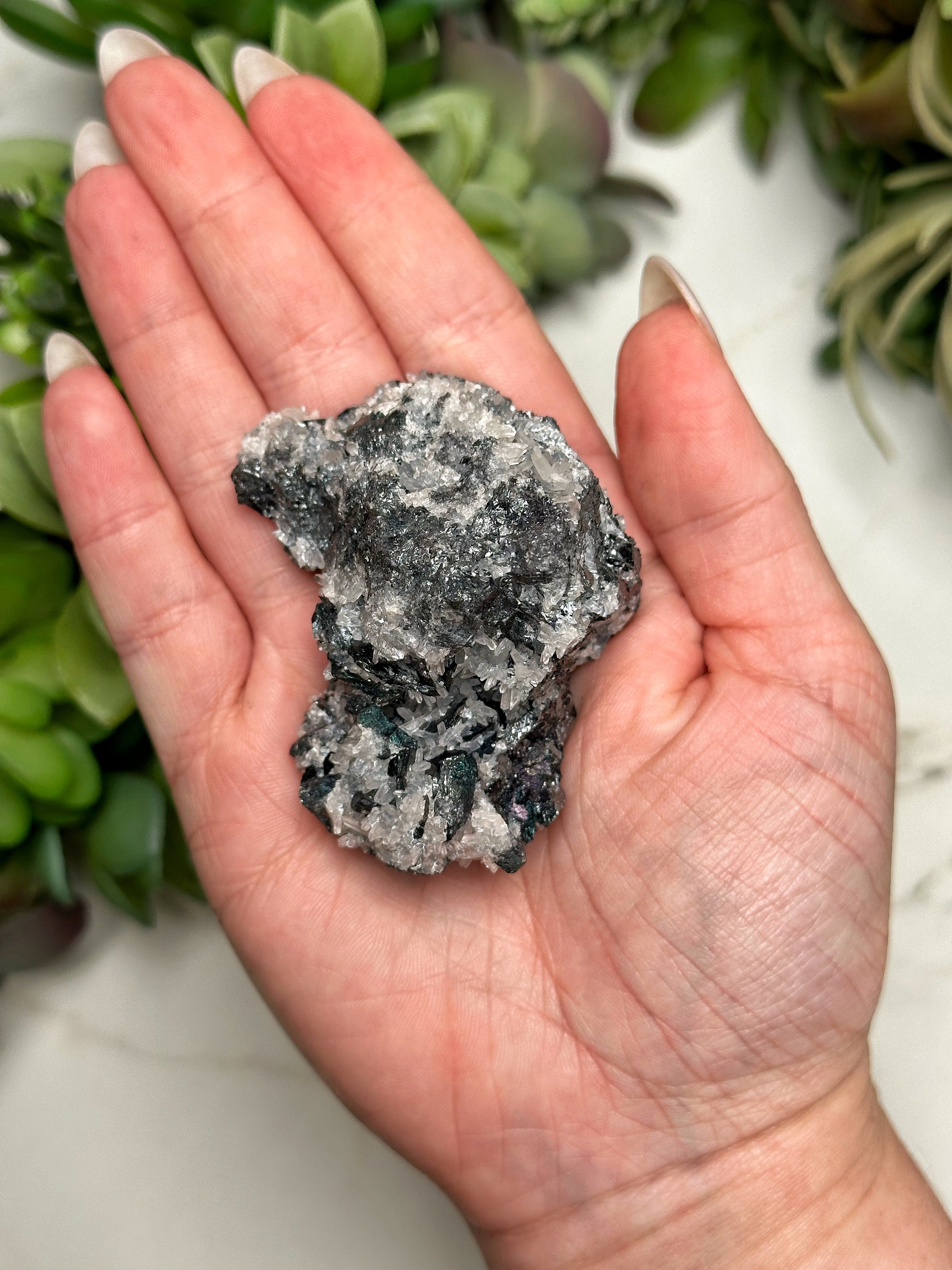 Hematite with Quartz - #10