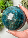 Blue Apatite Sphere - #6