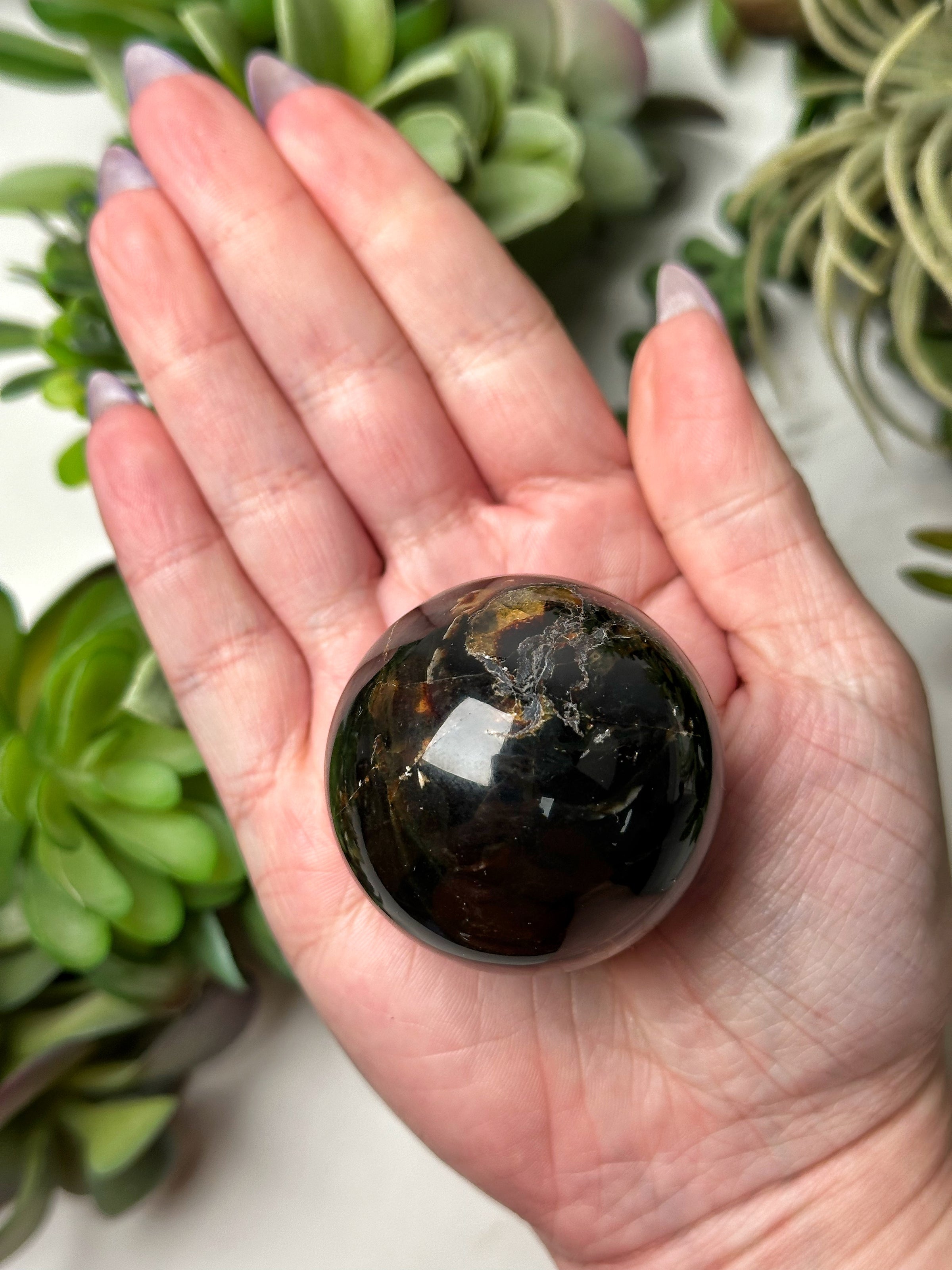 Amber Sphere -#11
