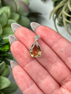 Faceted Citrine Pendant - #3
