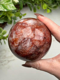 Fire Quartz Sphere - #13