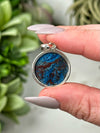 Shattuckite Pendants - Third-Eye & Throat Chakra - No. 57