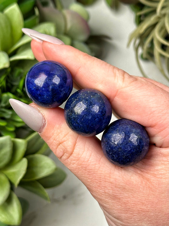 Lapis Lazuli Mini Spheres - No. 32