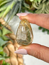 Golden Rutilated Quartz Pendant - #2