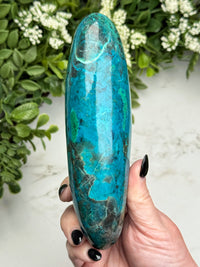 Chrysocolla Palmstone - #16