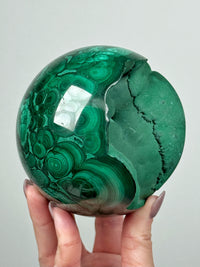 Malachite Sphere - #11