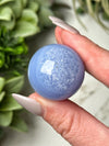 Blue Lace Agate Sphere - #10
