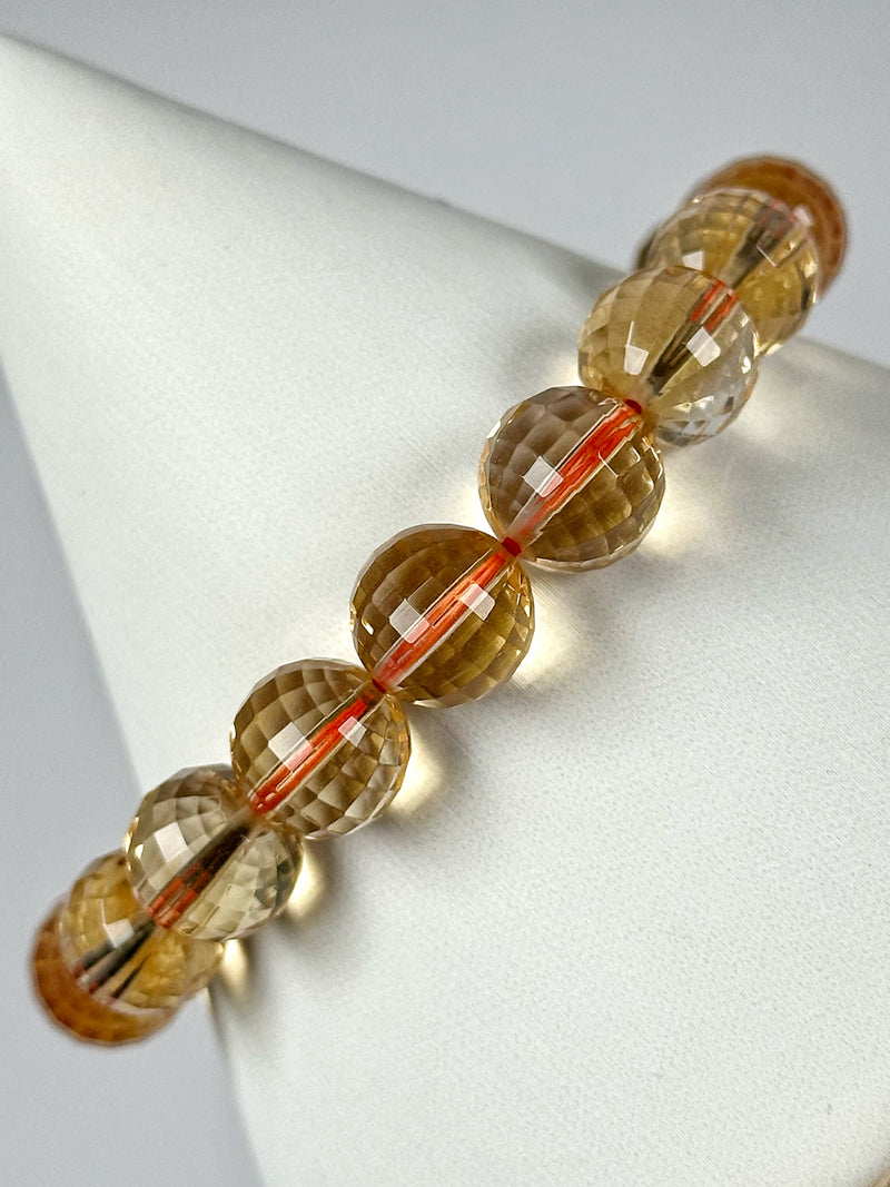 Faceted Citrine Bracelet - #1