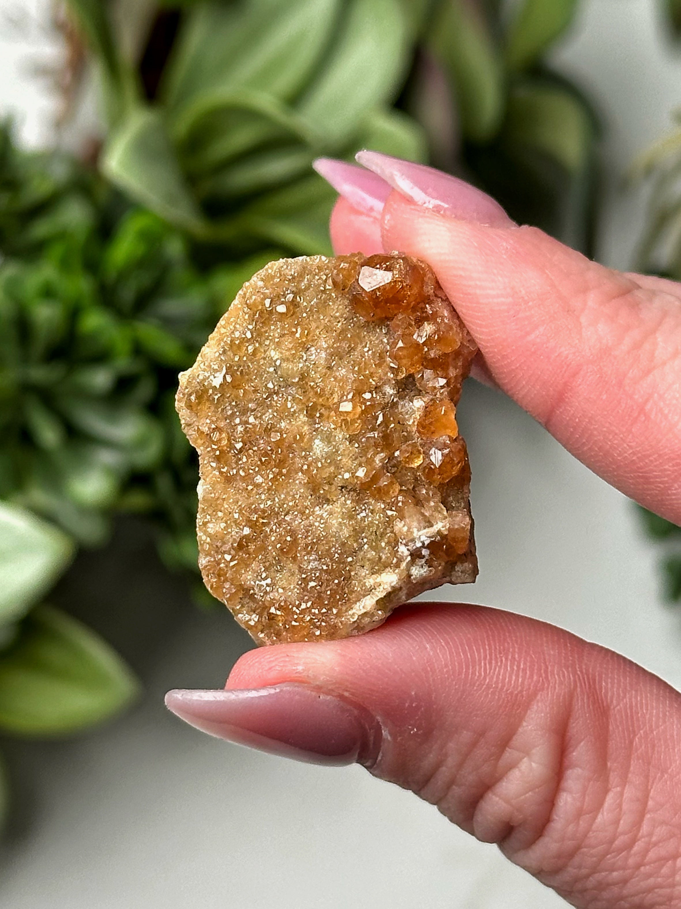 Raw Peach Garnet - #12