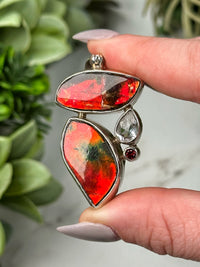 Ammolite Pendant - #3
