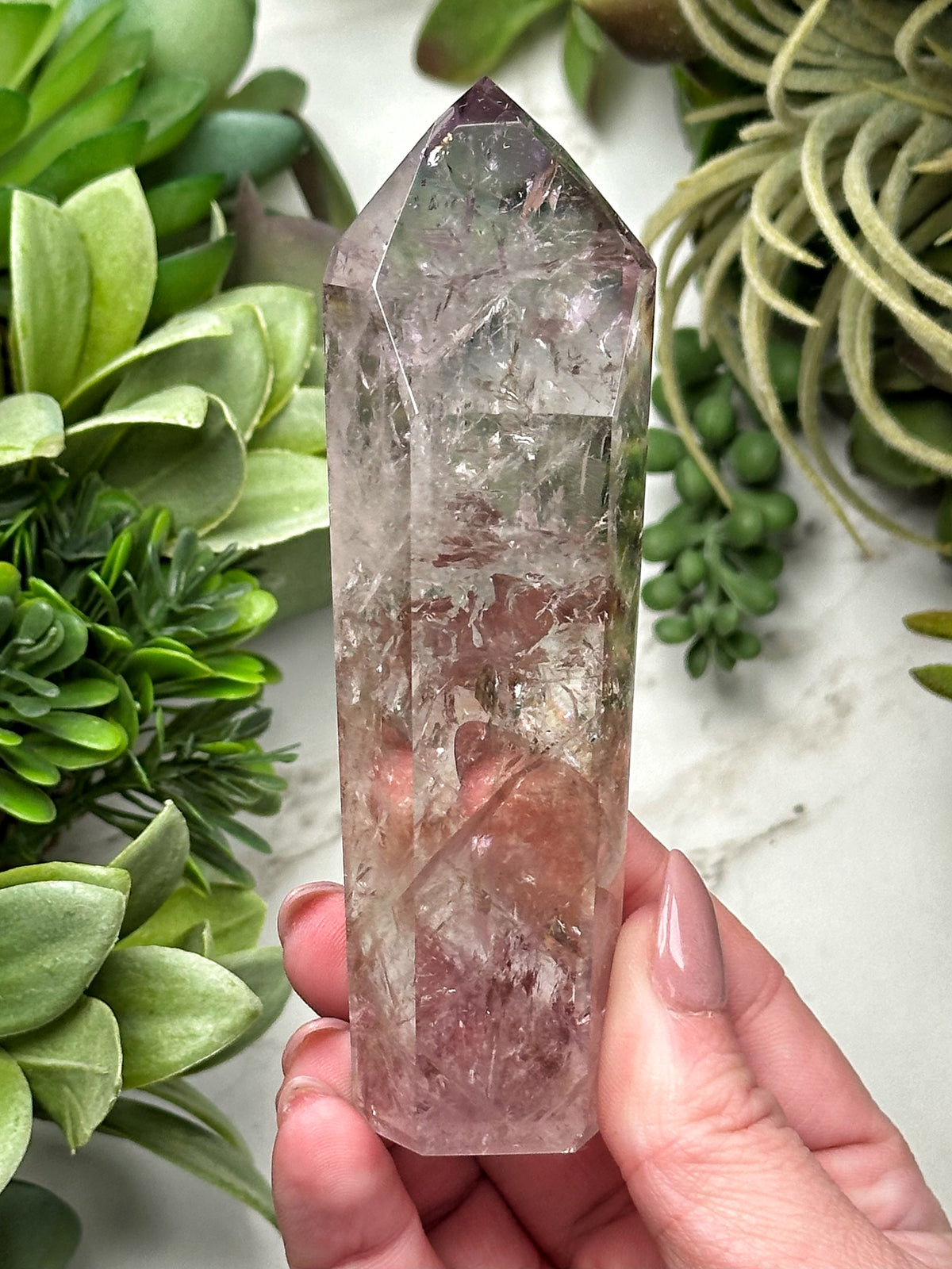 UV Reactive Amethyst Point - #12