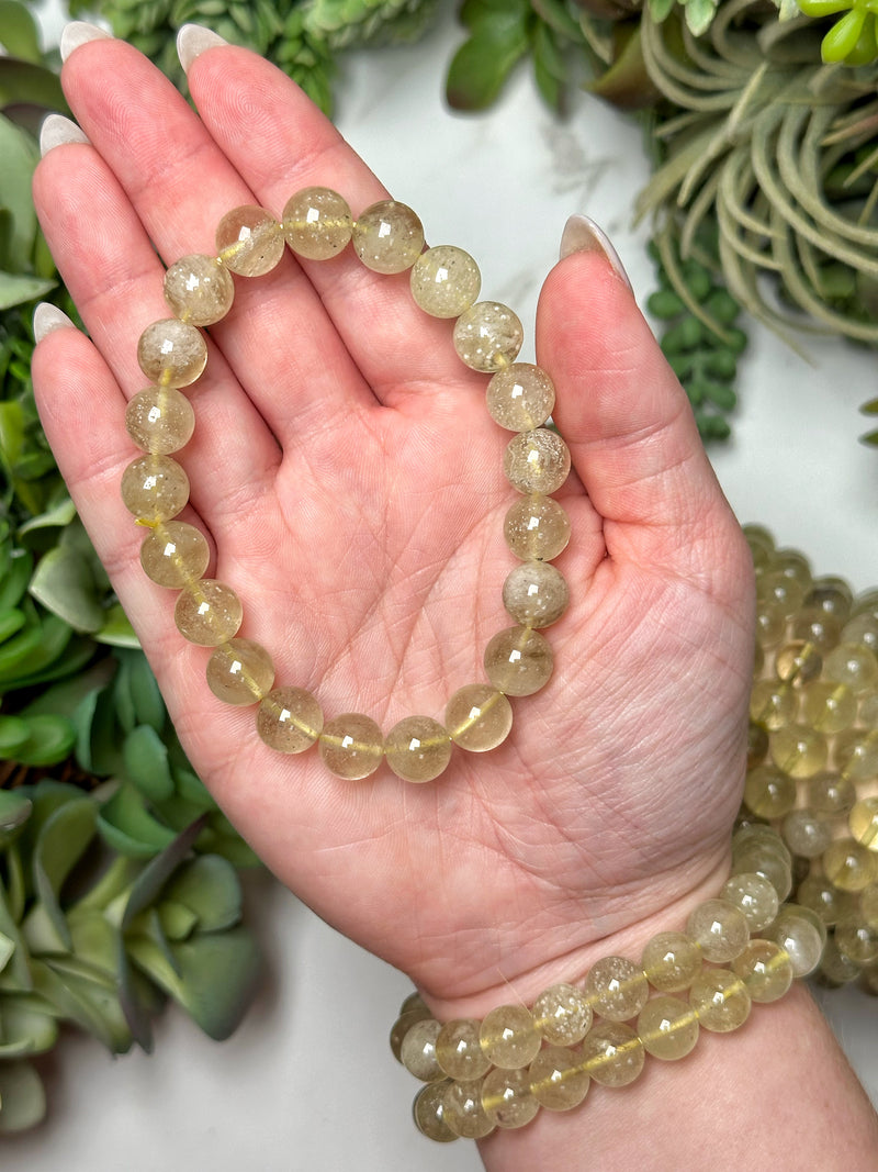 RARE Libyan Desert Glass Bracelets - Solar Plexus Chakra - No. 25