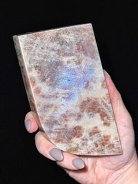 Moonstone with Sunstone Freeform - #5