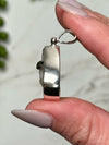 Green Tourmaline in Quartz Pendant - #1