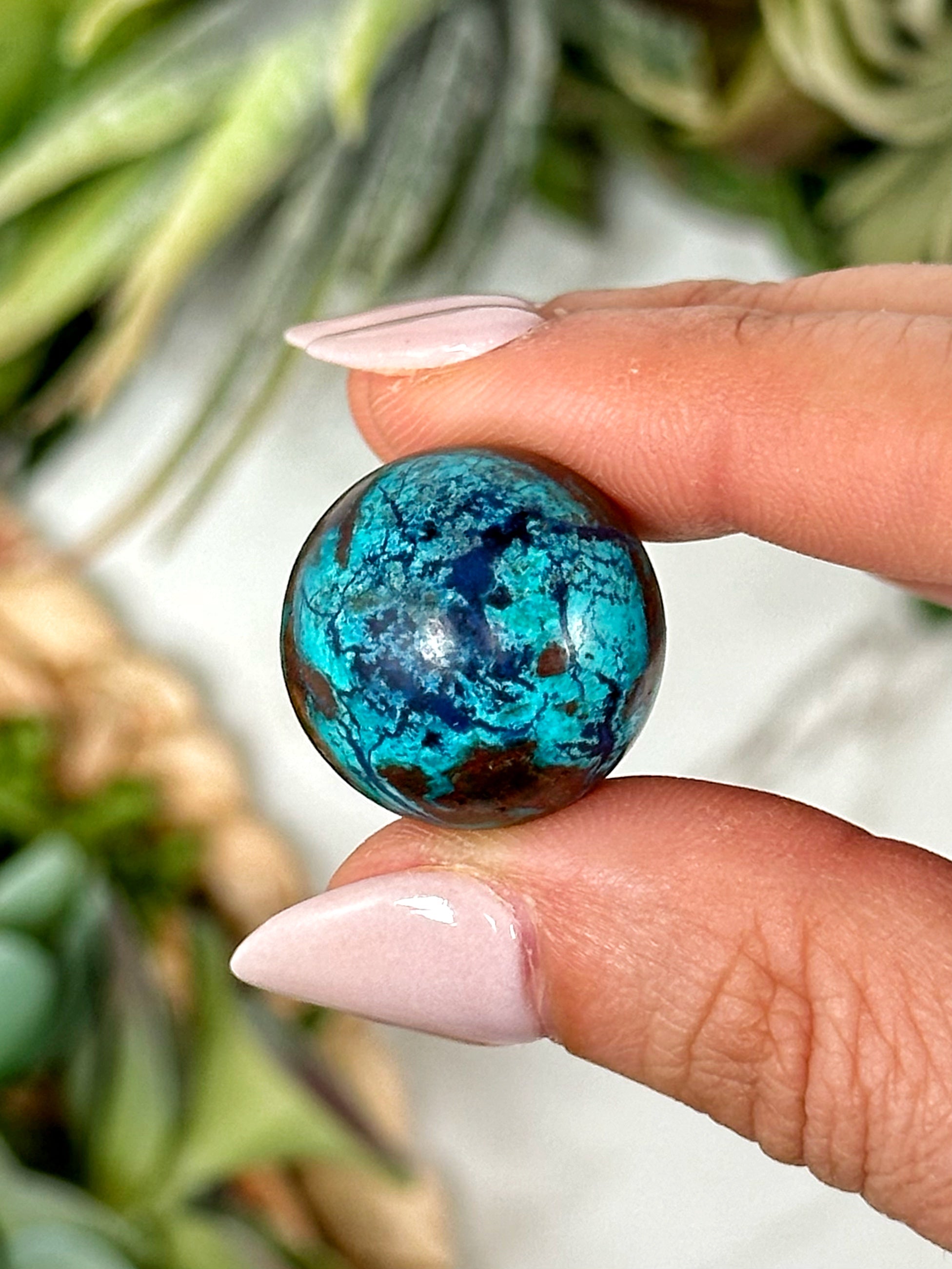 Shattuckite Sphere - #1