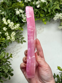 Pink Aragonite Freeform - #8