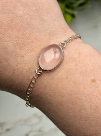 Rose Quartz Bracelets - Heart Chakra - No. 72