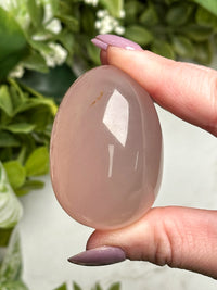Star Rose Quartz Egg - #3