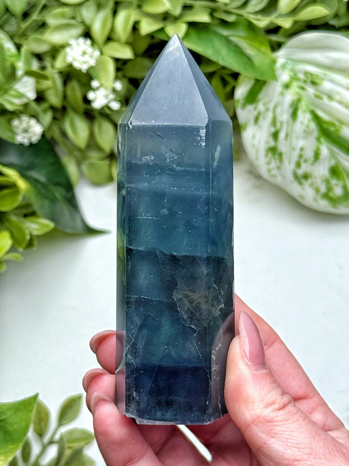 Fluorite Point - #13