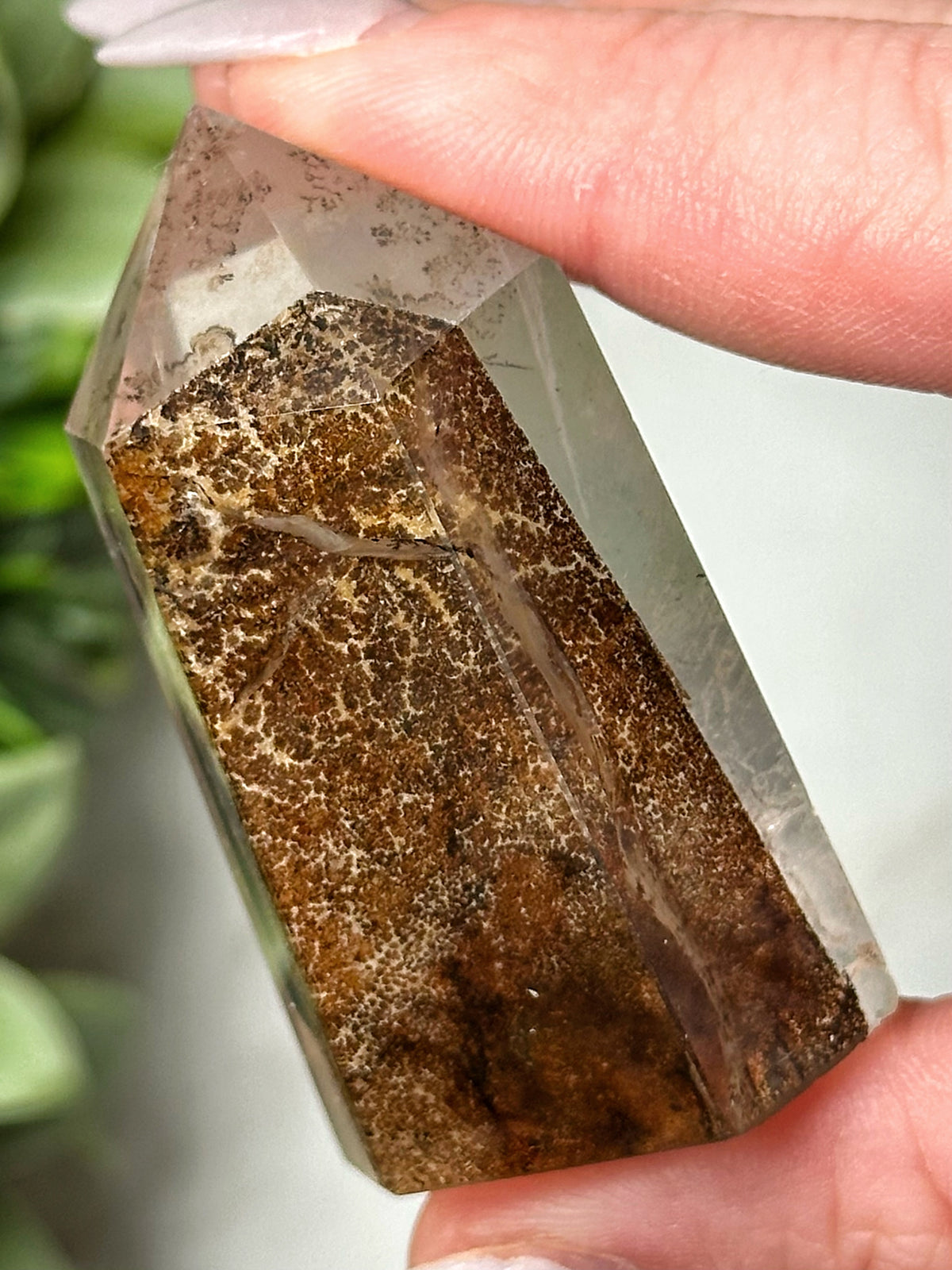 Dendritic Quartz Point - #9