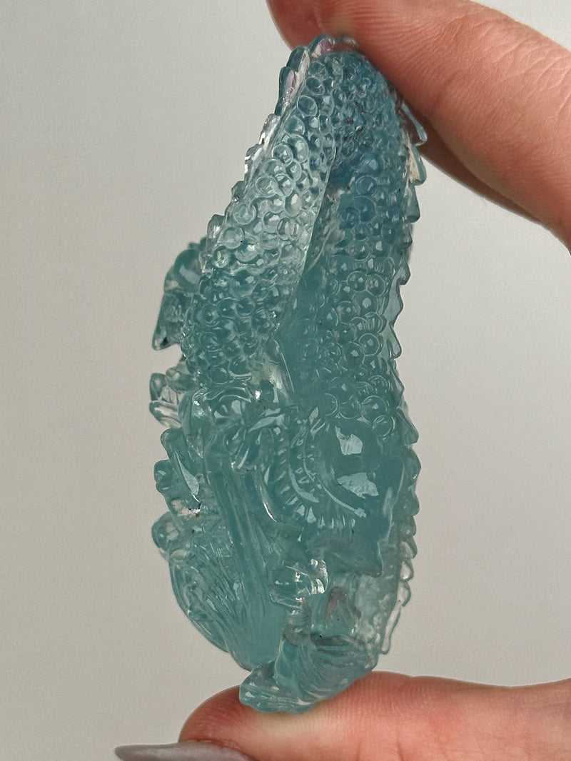 Beautiful Aquamarine Dragon - #1