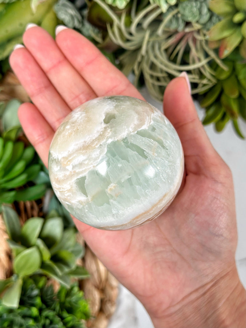 Caribbean Calcite Sphere - #2