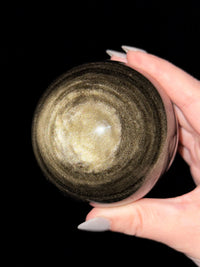 Gold Sheen Obsidian Sphere - #1
