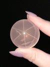 Star Rose Quartz Sphere - #16