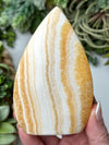 Orange Calcite Flame - #3
