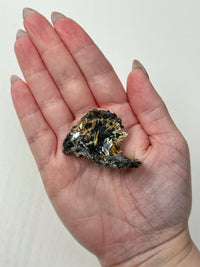 Raw Hematite with Rutile - #2