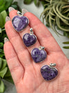 Charoite Pendants - Root, Third-Eye & Crown Chakra - No. 55