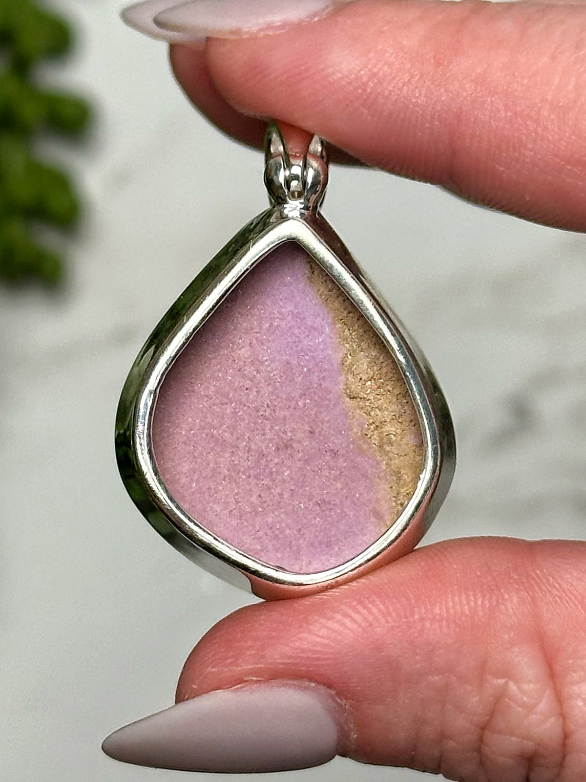 Phosphosiderite Pendant - #1
