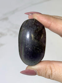 Fluorite with Pyrite Palmstone - #8