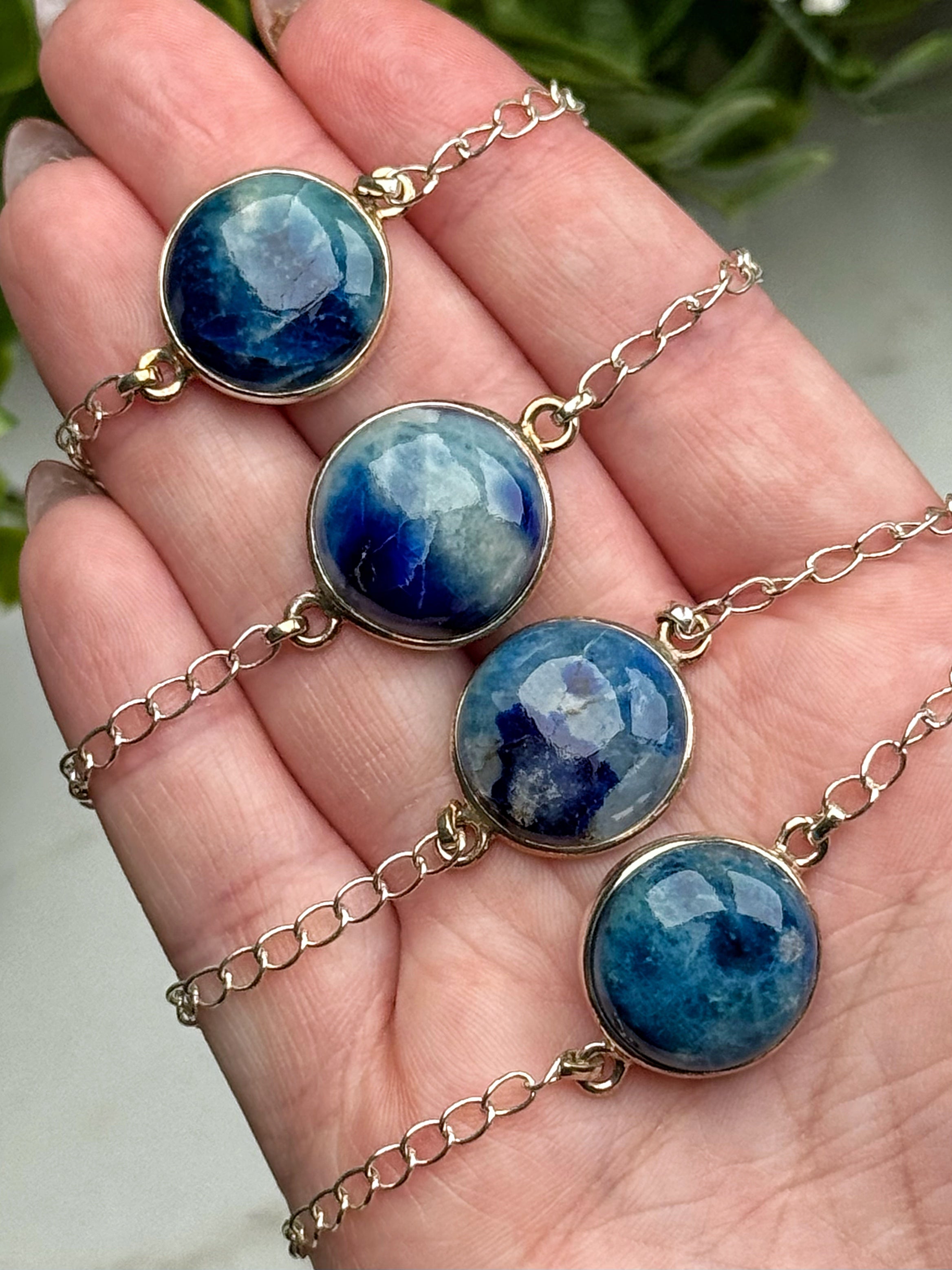 Afghanite Bracelets - Third-Eye Chakra - No. 78