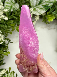 Pink Aragonite Freeform - #8